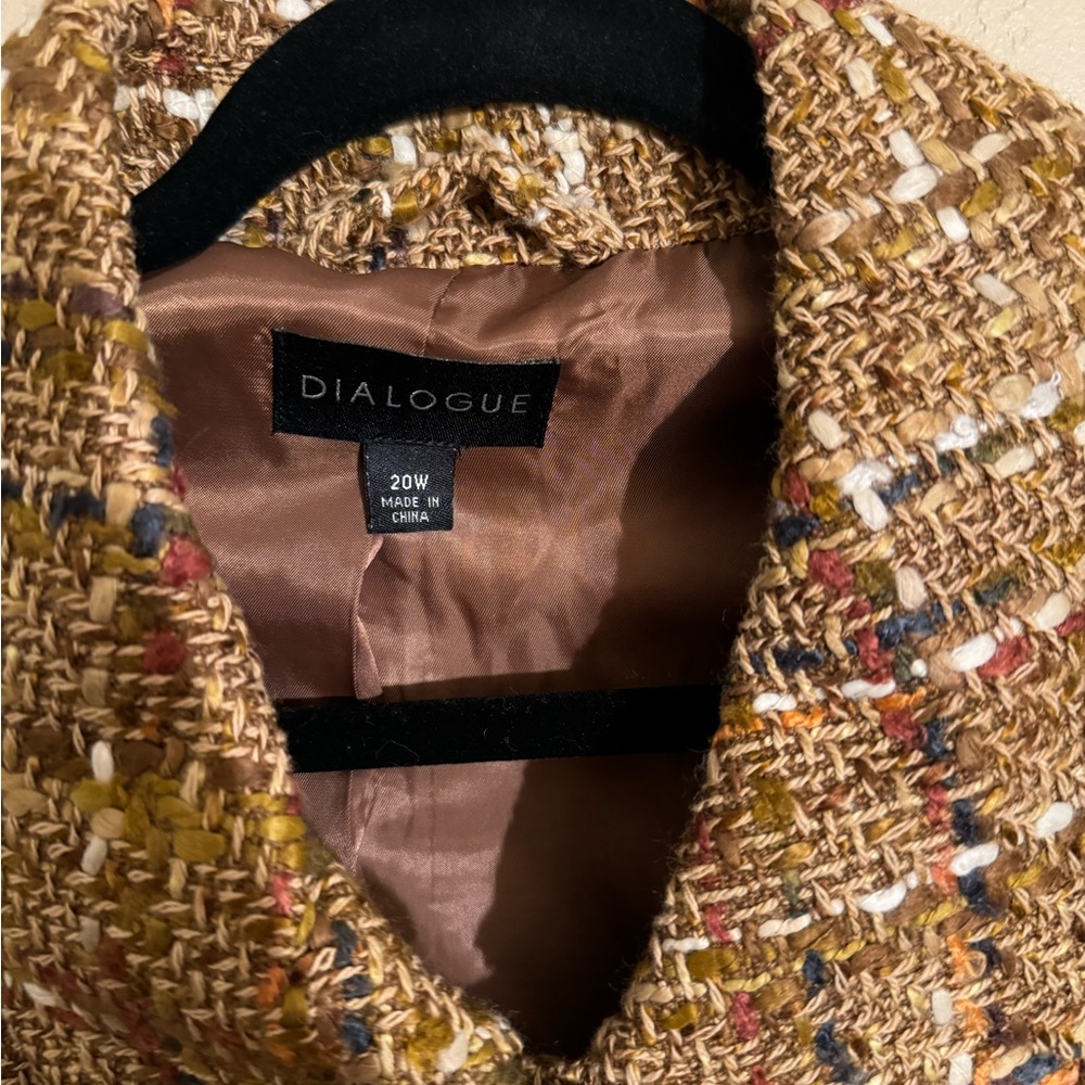 Dialogue Multicolor Tweed Jacket - image 3